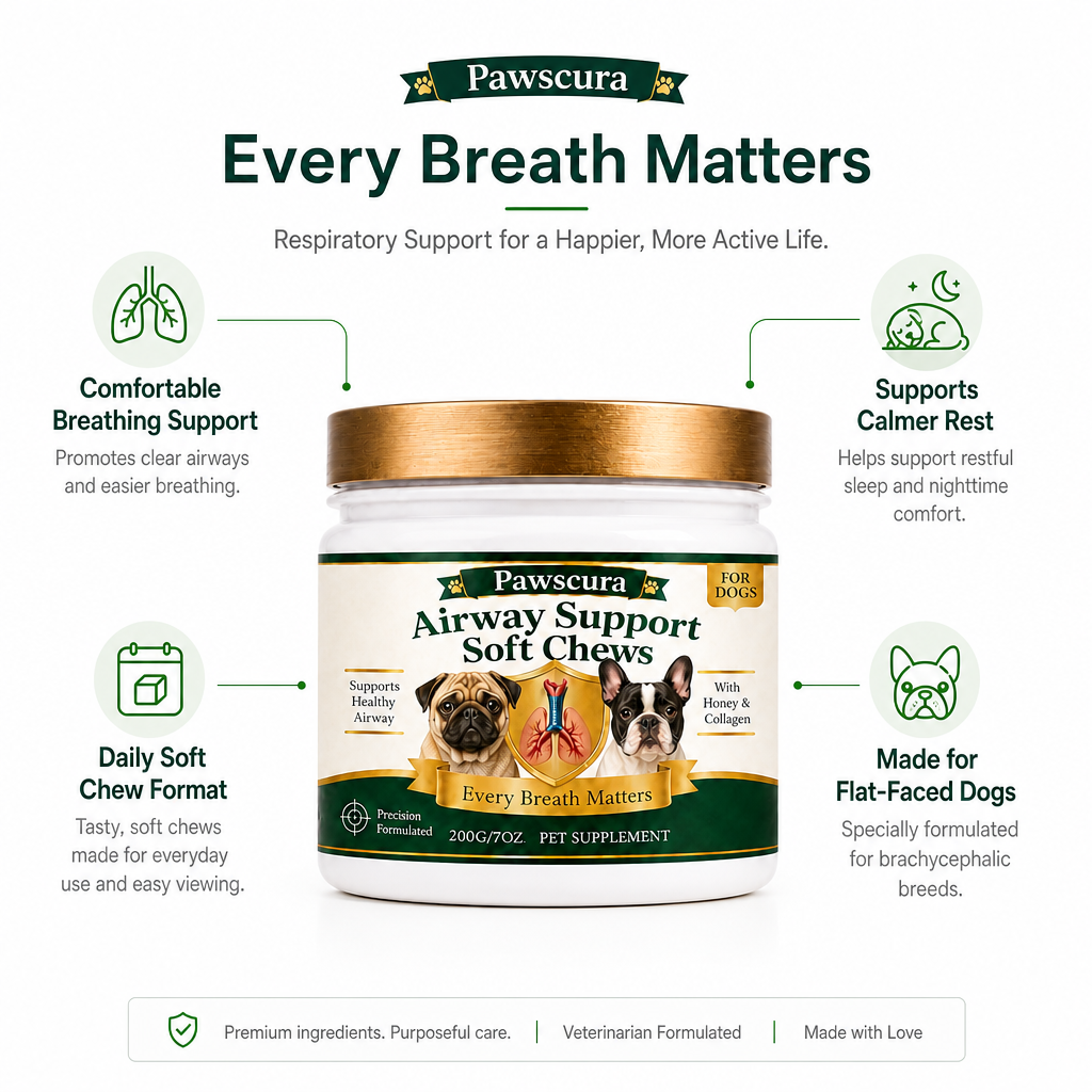 Pawscura Airway Support Soft Chews