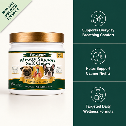 Pawscura Airway Support Soft Chews