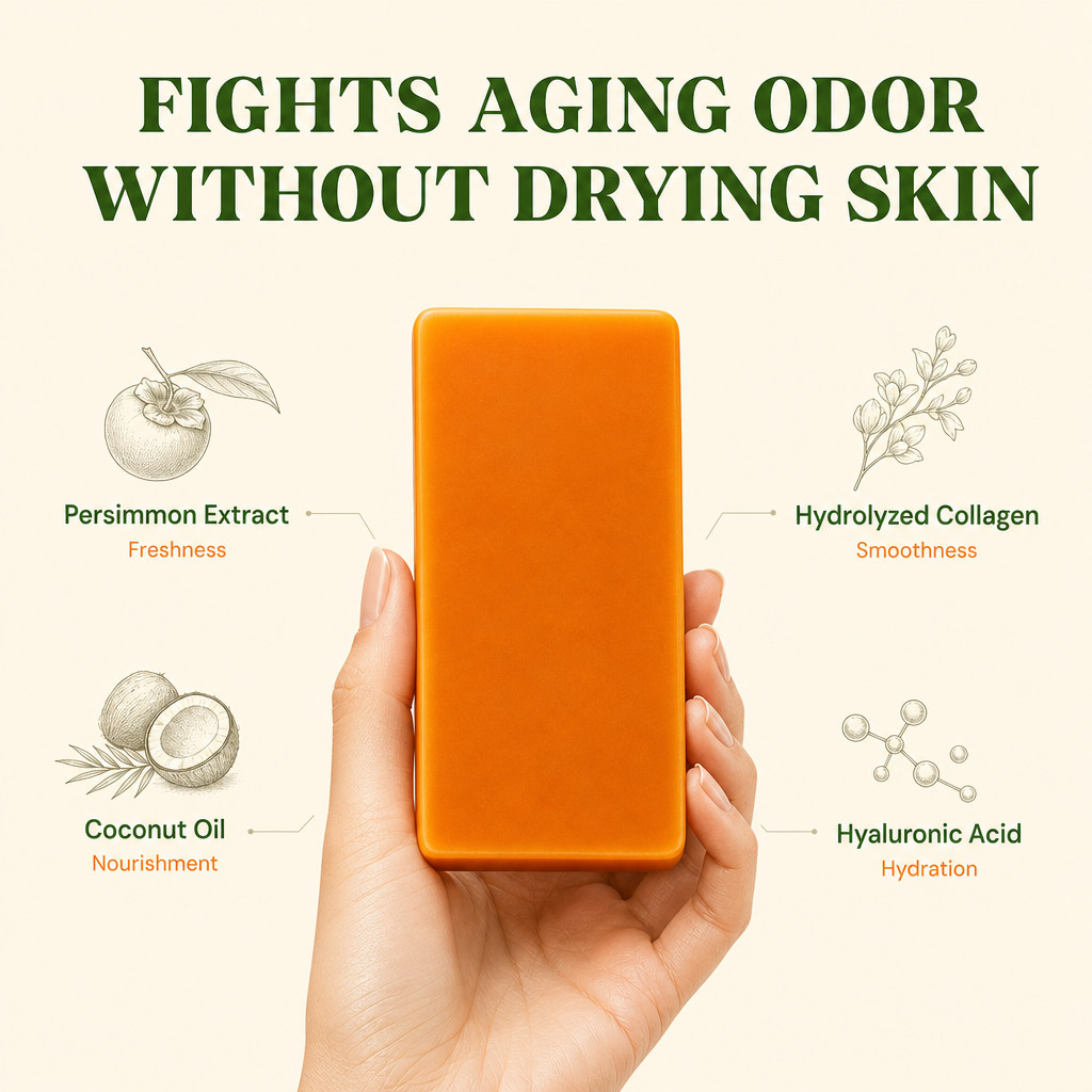 Persimmon Deodorizing Soap