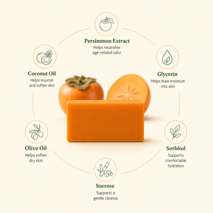 Persimmon Deodorizing Soap